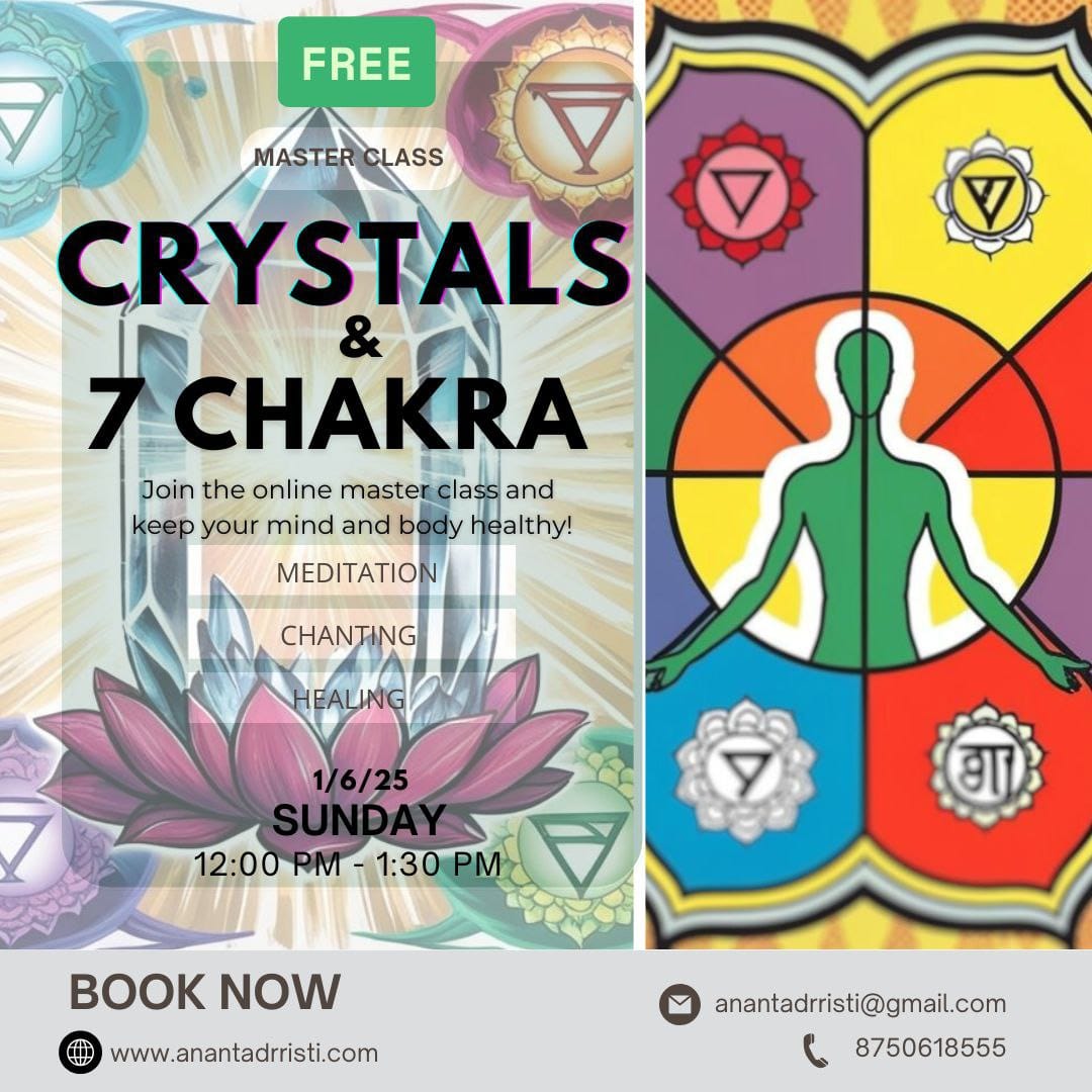 Crystals & 7 Chakra Master Class